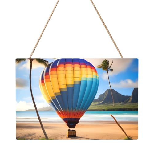 Hawaii Heißluftballon Rechteckiges Paneelgemälde 20,3 x 30,5 cm Elegante moderne Wanddekoration für Zuhause zur Verschönerung Ihres Raumes Hawaii Heißluftballon Rechteckiges Paneelgemälde 20,3 x 30,5 cm Elegante moderne Wanddekoration für Zuhause zur Verschönerung Ihres Raumes von PEGQCVAM