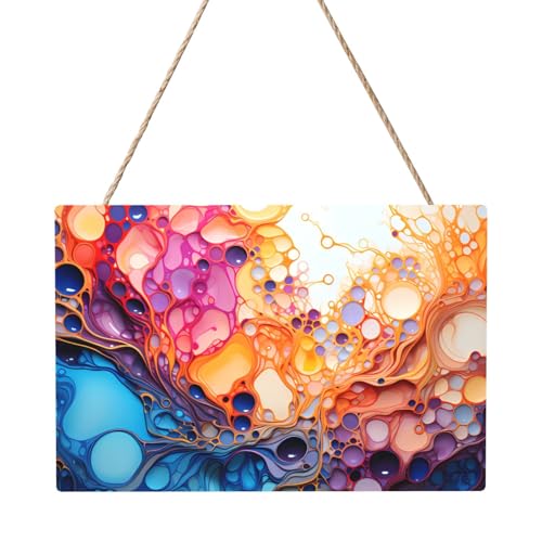 Mehrfarbiges Marmorierbild, rechteckig, 20,3 x 30,5 cm, elegante, moderne Wanddekoration für Ihr Zuhause, um Ihren Raum zu verschönern. Mehrfarbiges Marmorierbild, rechteckig, 20,3 x 30,5 cm, elegante, moderne Wanddekoration für Ihr Zuhause, um Ihren Raum zu verschönern. von PEGQCVAM