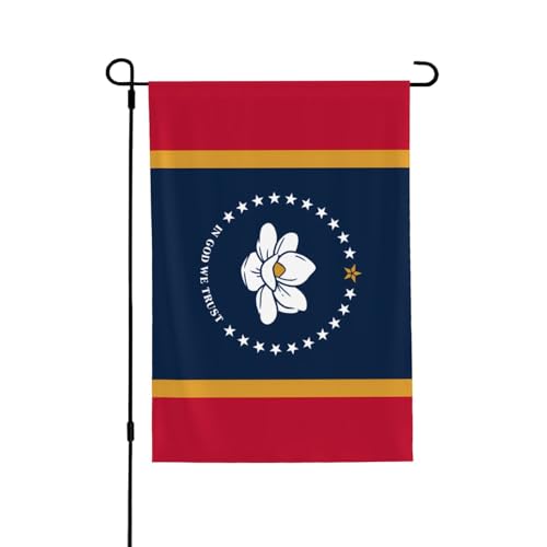 Mississippi Staatsflagge, geeignet für den Innen- und Außenbereich, perfekt für Haus, Garten, Veranstaltungen und patriotische Displays. Mississippi Staatsflagge, geeignet für den Innen- und Außenbereich, perfekt für Haus, Garten, Veranstaltungen und patriotische Displays. von PEGQCVAM
