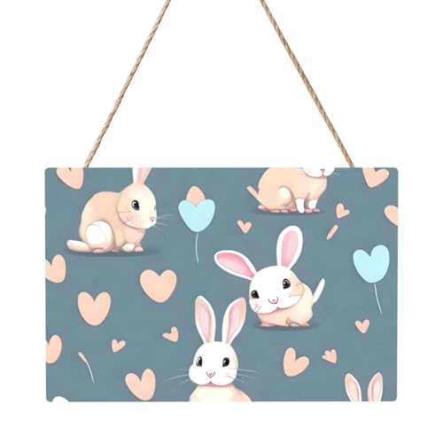 Rechteckiges Bild mit Cartoon-Häschen-Motiv, 20,3 x 30,5 cm, elegante, moderne Wanddekoration für Zuhause, um Ihren Raum zu verschönern. Rechteckiges Bild mit Cartoon-Häschen-Motiv, 20,3 x 30,5 cm, elegante, moderne Wanddekoration für Zuhause, um Ihren Raum zu verschönern. von PEGQCVAM