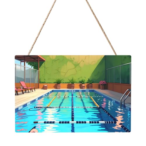 Rechteckiges Bild mit Flamingo und Schwimmbad, 20,3 x 30,5 cm, elegante, moderne Wanddekoration für Ihr Zuhause, um Ihren Raum zu verschönern. Rechteckiges Bild mit Flamingo und Schwimmbad, 20,3 x 30,5 cm, elegante, moderne Wanddekoration für Ihr Zuhause, um Ihren Raum zu verschönern. von PEGQCVAM
