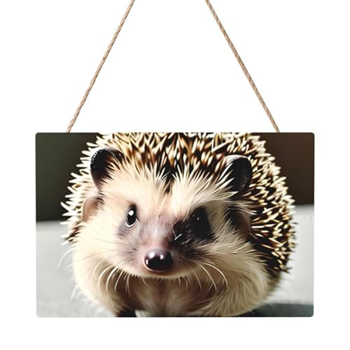 Rechteckiges Bild mit niedlichem Igel, 20,3 x 30,5 cm, elegante, moderne Wanddekoration für Zuhause, um Ihren Raum zu verschönern Rechteckiges Bild mit niedlichem Igel, 20,3 x 30,5 cm, elegante, moderne Wanddekoration für Zuhause, um Ihren Raum zu verschönern von PEGQCVAM