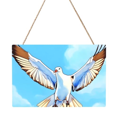 Rechteckiges Paneelgemälde Möwen im Flug, 20,3 x 30,5 cm, elegante, moderne Wanddekoration für Zuhause, um Ihren Raum zu verschönern Rechteckiges Paneelgemälde Möwen im Flug, 20,3 x 30,5 cm, elegante, moderne Wanddekoration für Zuhause, um Ihren Raum zu verschönern von PEGQCVAM