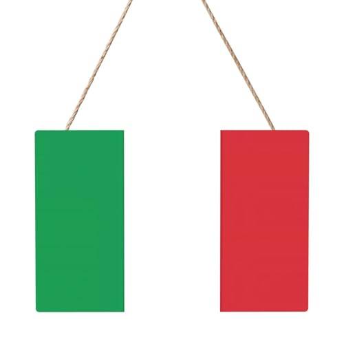 Rechteckiges Paneelgemälde mit italienischer Flagge, 20,3 x 30,5 cm. Elegante, moderne Wanddekoration für Ihr Zuhause. Rechteckiges Paneelgemälde mit italienischer Flagge, 20,3 x 30,5 cm. Elegante, moderne Wanddekoration für Ihr Zuhause. von PEGQCVAM