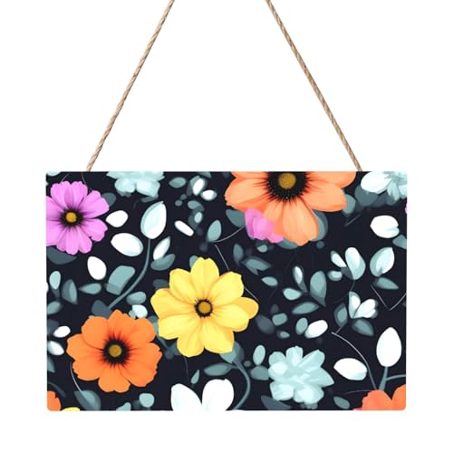 Schöne bunte Blumen, rechteckig, 20,3 x 30,5 cm, elegante, moderne Wanddekoration, um Ihren Raum zu verschönern. Schöne bunte Blumen, rechteckig, 20,3 x 30,5 cm, elegante, moderne Wanddekoration, um Ihren Raum zu verschönern. von PEGQCVAM