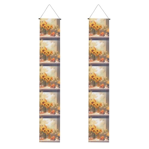 Sonnenblumen unter der Fensterbank Graduation Veranda Banner Perfekt für Abschlussfeiern im Freien, langlebig und wetterbeständig. von PEGQCVAM