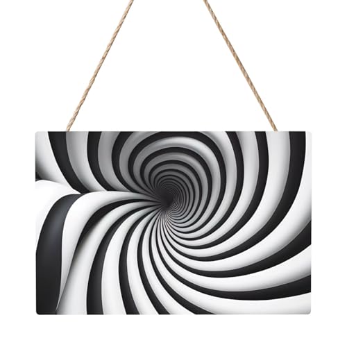 Spiral Optical Illusion GIF Rechteckiges Panel-Gemälde 20,3 x 30,5 cm Elegante, moderne Wanddekoration für Ihr Zuhause zur Verschönerung Ihres Raumes von PEGQCVAM