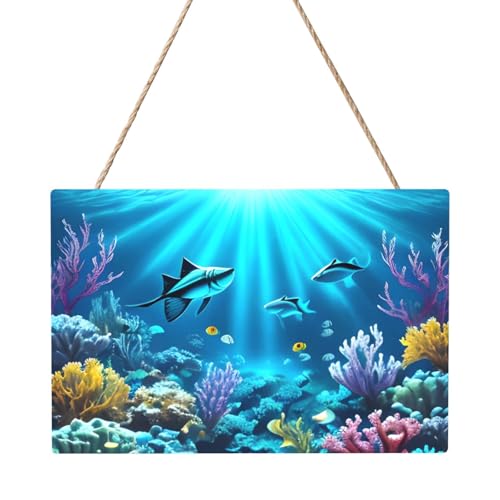 Submarine Coral Rays Rechteckiges Paneelgemälde 20,3 x 30,5 cm Elegante, moderne Wanddekoration für Ihr Zuhause zur Verschönerung Ihres Raumes Submarine Coral Rays Rechteckiges Paneelgemälde 20,3 x 30,5 cm Elegante, moderne Wanddekoration für Ihr Zuhause zur Verschönerung Ihres Raumes von PEGQCVAM