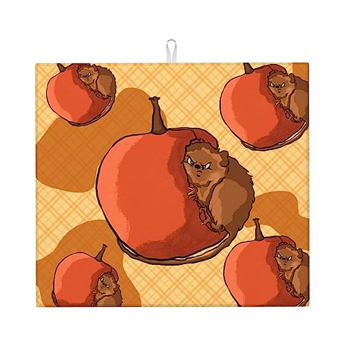 Süße kleine Hamster Abtropfmatte für Küche Wasserabsorbierend, schnell trocknend, rutschfest, geeignet für Geschirr, einfach zu lagern und zu reinigen. Süße kleine Hamster Abtropfmatte für Küche Wasserabsorbierend, schnell trocknend, rutschfest, geeignet für Geschirr, einfach zu lagern und zu reinigen. von PEGQCVAM