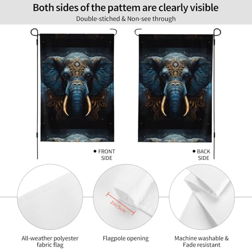 Unheimliche Elefantenflagge Geeignet für den Innen- und Außenbereich, perfekt für Haus, Garten, Veranstaltungen und patriotische Displays. Unheimliche Elefantenflagge Geeignet für den Innen- und Außenbereich, perfekt für Haus, Garten, Veranstaltungen und patriotische Displays. von PEGQCVAM