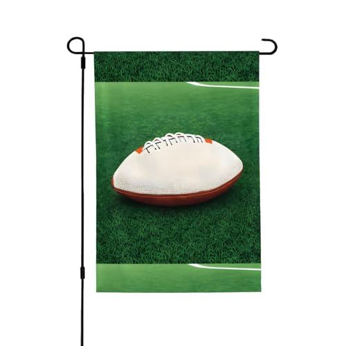 Weiße Rugbyball-Flagge, geeignet für den Innen- und Außenbereich, perfekt für Haus, Garten, Veranstaltungen und patriotische Displays. Weiße Rugbyball-Flagge, geeignet für den Innen- und Außenbereich, perfekt für Haus, Garten, Veranstaltungen und patriotische Displays. von PEGQCVAM