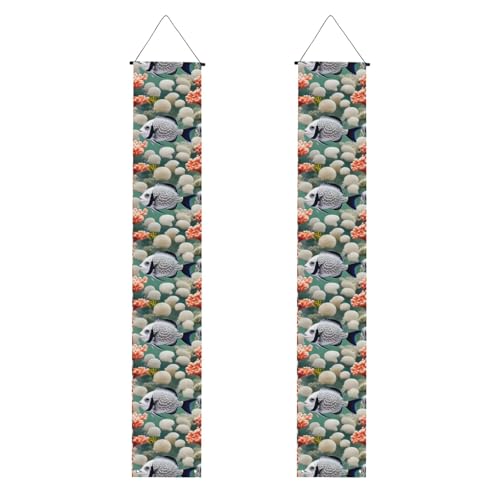 Weißer tropischer Fisch Graduation Veranda Banner Perfekt für Abschlussfeiern im Freien, langlebig und wetterbeständig. Weißer tropischer Fisch Graduation Veranda Banner Perfekt für Abschlussfeiern im Freien, langlebig und wetterbeständig. von PEGQCVAM