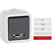 Aufputz-Taster PEHA IP44,1-poliert, grau D 655 WAB - Set mit 10 Stück Aufputz-Taster PEHA IP44,1-poliert, grau D 655 WAB - Set mit 10 Stück von PEHA BY HONEYWELL