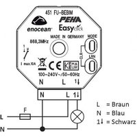 PEHA Lichtmanagement EnOcean Easyclickpro Empfänger Baldachin 1-Kanal - 364376 PEHA Lichtmanagement EnOcean Easyclickpro Empfänger Baldachin 1-Kanal - 364376 von PEHA Elektro GmbH & Co. KG