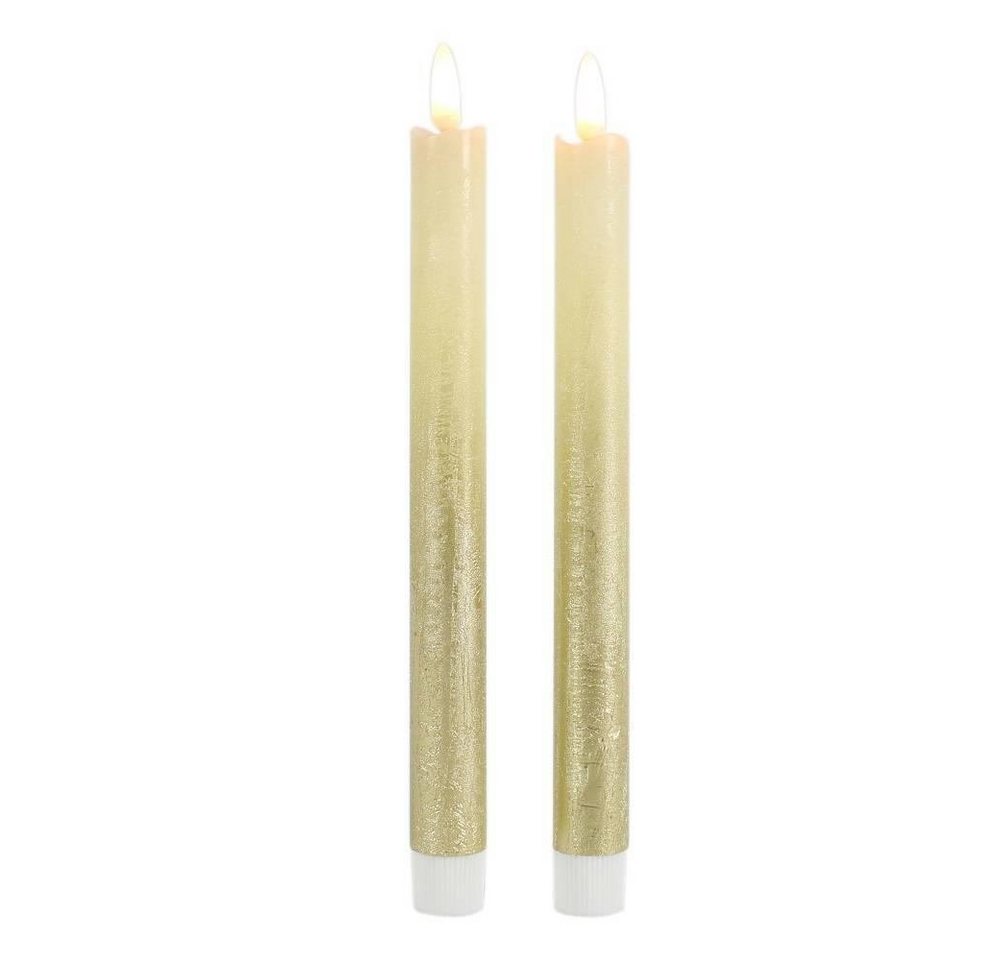 BY PEHA LED-Kerze BD-10140 LED Echtwachskerzen Stabkerzen 2er-Set BY PEHA LED-Kerze BD-10140 LED Echtwachskerzen Stabkerzen 2er-Set von BY PEHA