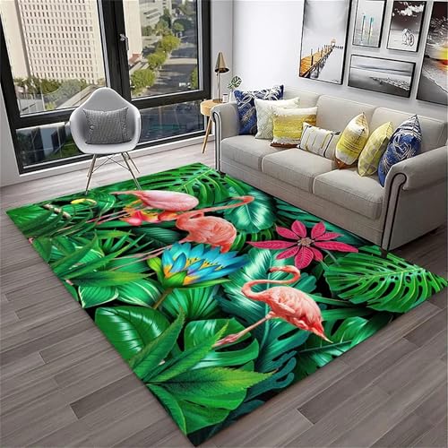 PEIHUODAN Großer Teppich Für Den Wohnbereich, Moderne Flamingo Cool Spielmatte, Teppiche Für Jugendliche Kinderzimmer Weicher Flanellteppich Für Bett Im Schlafzimmer Von Jungen (Farbe 5,100x150cm) PEIHUODAN Großer Teppich Für Den Wohnbereich, Moderne Flamingo Cool Spielmatte, Teppiche Für Jugendliche Kinderzimmer Weicher Flanellteppich Für Bett Im Schlafzimmer Von Jungen (Farbe 5,100x150cm) von PEIHUODAN