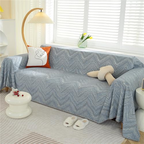 PEIHUODAN Sofas Decken Extra Groß 1 2 3 4 Sitzer, Bettdecke Decken Für Sofas, Moderne Solide Farbe Berggipfel Marmor Prismatische Drucke Werfen Deckt Betten Doppel-Sofa-Decken Creme (Grau,180x300cm) PEIHUODAN Sofas Decken Extra Groß 1 2 3 4 Sitzer, Bettdecke Decken Für Sofas, Moderne Solide Farbe Berggipfel Marmor Prismatische Drucke Werfen Deckt Betten Doppel-Sofa-Decken Creme (Grau,180x300cm) von PEIHUODAN