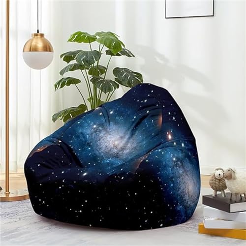 Sitzsäcke Aufbewahrungstasche Geeignet für Erwachsene Kinder Freizeit Bank für Innen-und Außenbereich Große Sofa große Freizeit Lounge Stuhl Starry Galaxy gedruckt Futon Sessel (Farbe 3,90x110cm) Sitzsäcke Aufbewahrungstasche Geeignet für Erwachsene Kinder Freizeit Bank für Innen-und Außenbereich Große Sofa große Freizeit Lounge Stuhl Starry Galaxy gedruckt Futon Sessel (Farbe 3,90x110cm) von PEIHUODAN