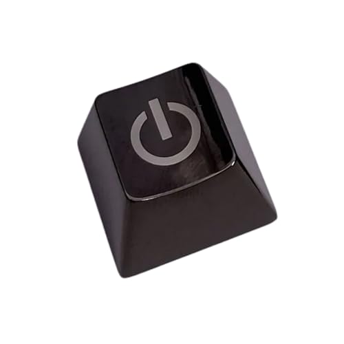 PEILINZE Metall-Tastenkappe, Metall-Tastenkappen mit eingraviertem Schaltmuster für mechanische Tastaturen, verbessert das Tippen von PEILINZE