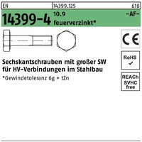 Sechskantschraube EN 14399-4 M 24 x 65 10.9 feuerverzinkt von PEINER