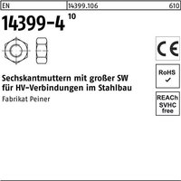 Sechskantmutter en 14399-4 m 22 10 von PEINER