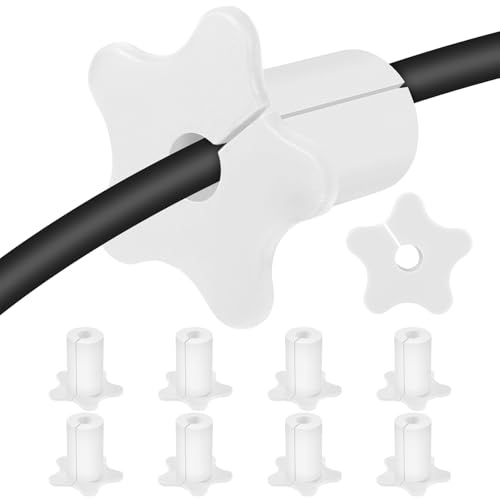10 Stück Wanddurchführung Kabel, Kabeldurchführungsbuchsen Silikon Kabeldurchführung Wand für 16mm Durchmesser Wandloch, Außen Mauerdurchführung Kabel Wanddurchführung(Weiß) von PEIZHIYC