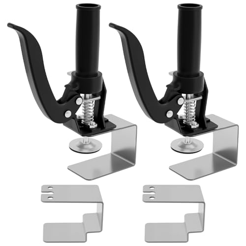 2 Stück Adjustable Drawer Fixing Clamp Edelstahl Tischklemme C-Klemme Schnellverschluss Schublade Tischklemme für Kleiderschrank Möbel Holzbearbeitung (Biegeclip) von PEIZHIYC