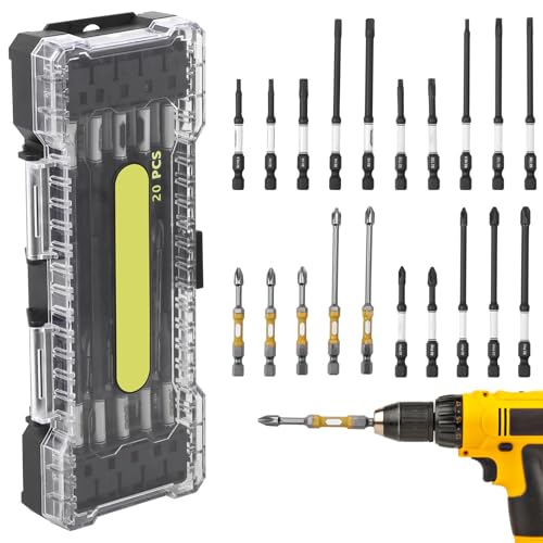 20 Stück Impact Bit Set Torx HEX Schraubendreher-Bit-Set Präzisions Reparaturwerkzeug-Set Elektro für Haushalt Industrie Profi 20 Stück Impact Bit Set Torx HEX Schraubendreher-Bit-Set Präzisions Reparaturwerkzeug-Set Elektro für Haushalt Industrie Profi von PEIZHIYC