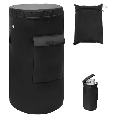 Abdeckhaube für Gasflasche 11 kg Gasflaschenhülle 33x66cm 600D Oxford Gasflaschen Schutzhülle mit Zugband, wasserdichte Winddichte Anti-UV Gasflaschenabdeckung für Propangasflasche Abdeckhaube für Gasflasche 11 kg Gasflaschenhülle 33x66cm 600D Oxford Gasflaschen Schutzhülle mit Zugband, wasserdichte Winddichte Anti-UV Gasflaschenabdeckung für Propangasflasche von PEIZHIYC