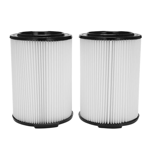 Kompatibel Mit Ridgid, VF4000-Ersatzfilter, Kompatibel Mit 5–20 Gallonen Und Größeren Staubsaugern, Ersatzfilter VF4000 (2er-Pack) von PEJVKCEJ