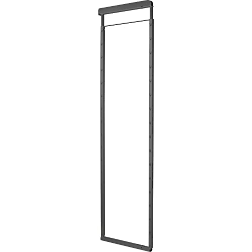 PEKA 100.0590.43 Rohrrahmen Standard ClickFixx für Küchen-Hochschrank Lichte Höhe, Stahl anthrazit, Silber, 900-1300 mm von PEKA