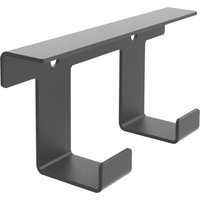 Peka - Hakenleiste 2 Haken Pecasa Stahlblech mit Feinstruktur schwarz Peka - Hakenleiste 2 Haken Pecasa Stahlblech mit Feinstruktur schwarz von PEKA