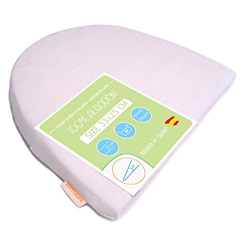 PEKITAS Anti-Reflux-Kissen Inclined-Keil-Kissen 33x25 cm Schwangerschaft Bauch Unterstützung Weiße Farbe PEKITAS Anti-Reflux-Kissen Inclined-Keil-Kissen 33x25 cm Schwangerschaft Bauch Unterstützung Weiße Farbe von PEKITAS