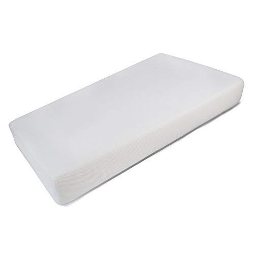 PEKITAS Matratze Kinderbett 60 x 120 cm Höhe 10 cm Bezug Waschbar Made in Spain von PEKITAS