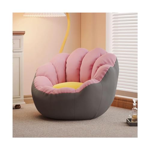PEKJI Kontrastfarbenes Sitzsack-Sofa mit Füllung, Lazy Lounge Chair, Tatami-Wohnzimmer, Schlafzimmer, weicher Sitzsack-Sessel von PEKJI