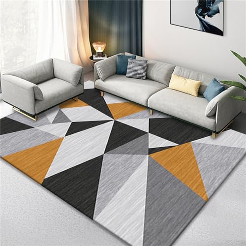 PEKMAR Teenager-Raumdekoration, Teppiche für Wohnzimmer, Schlafzimmer, rutschfeste Teppiche, waschbare Fußmatten für Zuhause, 3, 120 x 160 cm von PEKMAR