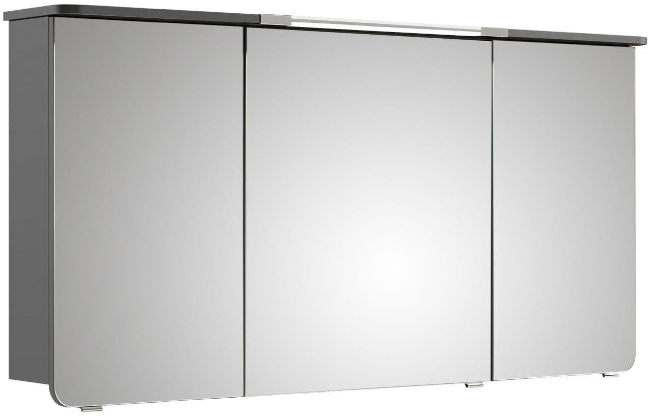 PELIPAL Badmöbel-Set Cassca CS-SPS 03 Spiegelschrank LED Licht Comfort N 140cm Anthrazit von PELIPAL