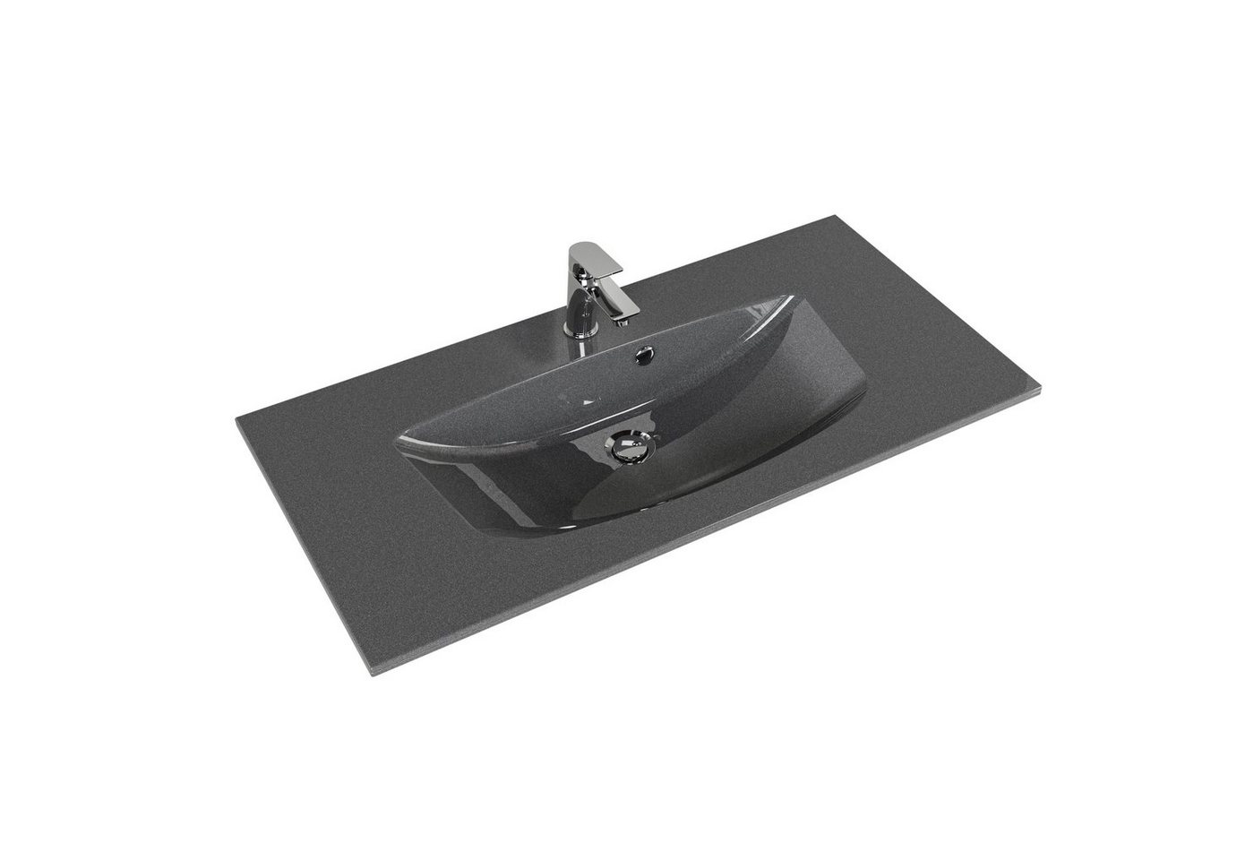 PELIPAL Waschtisch Eleganter Mineralmarmor-Waschtisch, Serie 6025 von PELIPAL