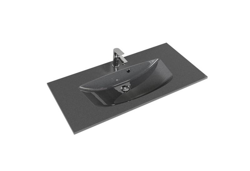 PELIPAL Waschtisch Eleganter Mineralmarmor-Waschtisch, Serie 6025 von PELIPAL