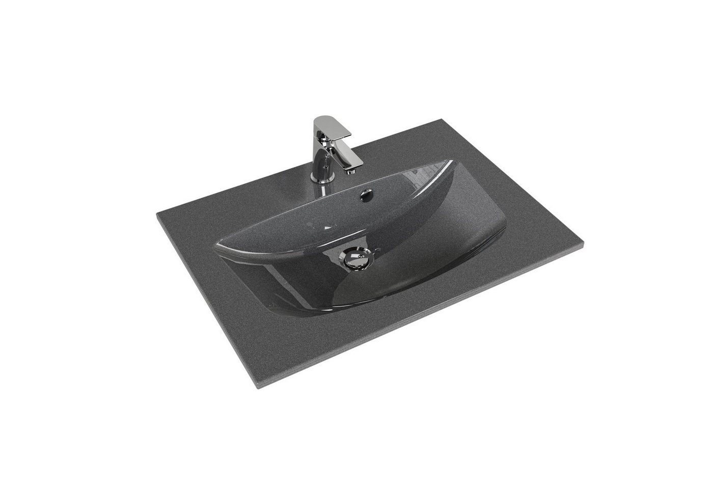 PELIPAL Waschtisch Eleganter Mineralmarmor-Waschtisch, Serie 6025 von PELIPAL