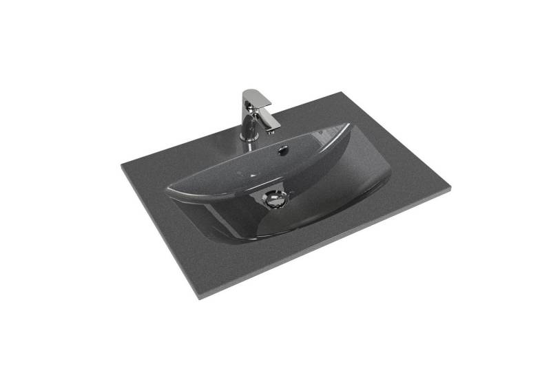 PELIPAL Waschtisch Eleganter Mineralmarmor-Waschtisch, Serie 6025 von PELIPAL