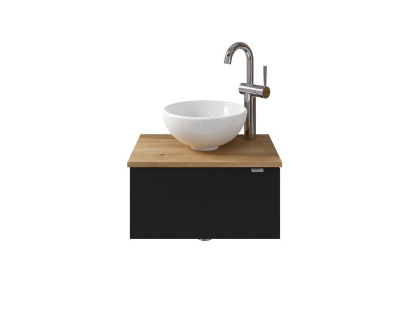 PELIPAL Waschtisch Serie 6915 Waschtisch Set mit Keramik-Aufsatzbecken von PELIPAL