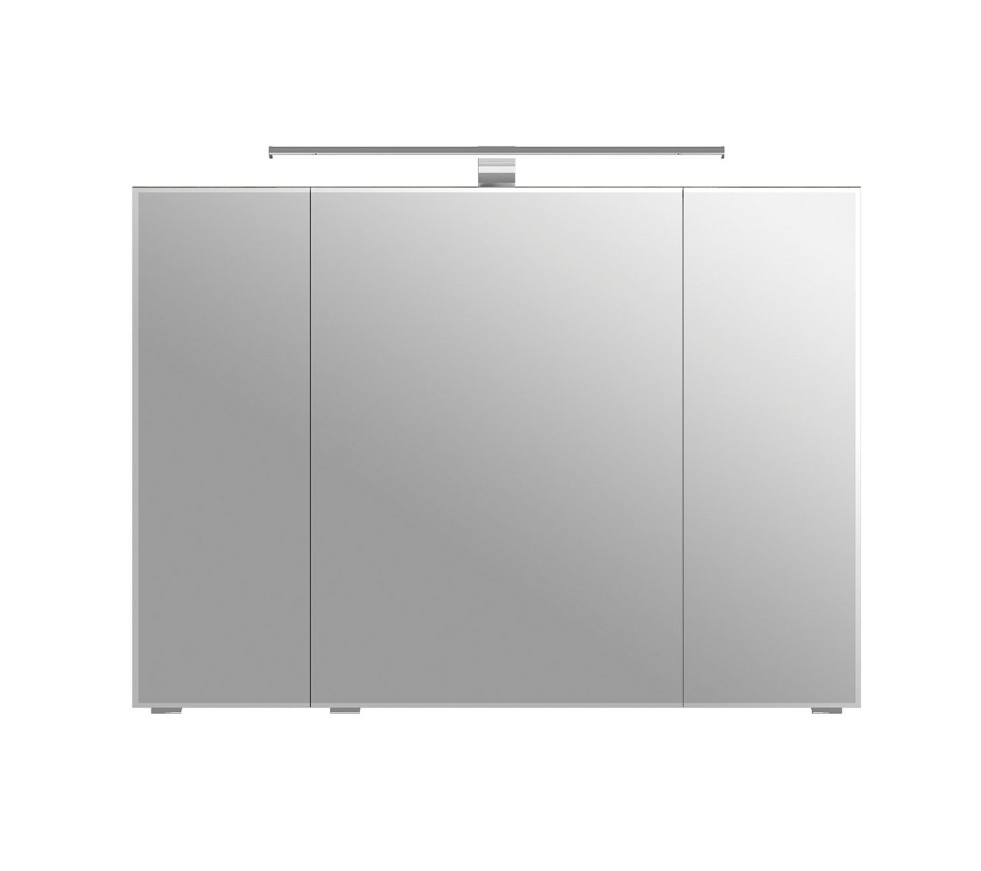 PELIPAL Badmöbel-Set Sprint Bad Möbel, Spiegelschrank, LED Beleuchtung - Graphit von PELIPAL