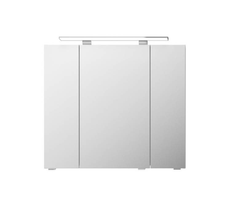 PELIPAL Badmöbel-Set Serie 4010 Spiegelschrank Weiß Glanz 80 cm von PELIPAL