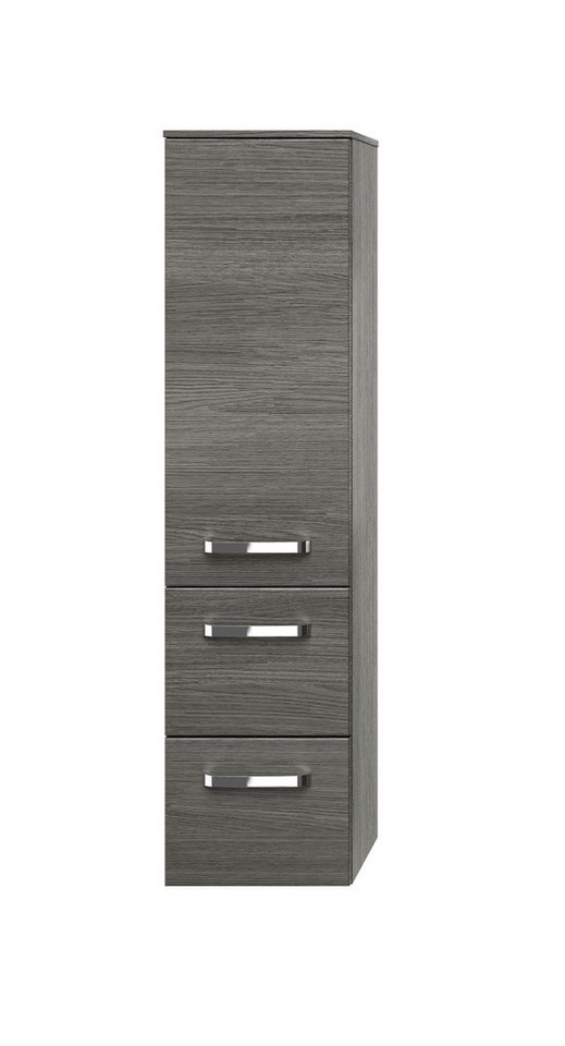 PELIPAL Badmöbel-Set Serie 4010 Midischrank Graphit Str. quer 30 cm von PELIPAL