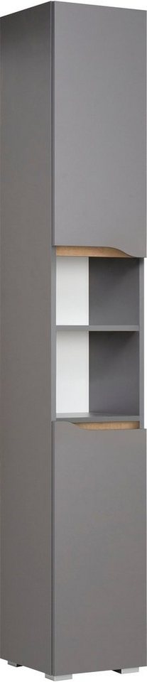 Saphir Hochschrank Quickset Badschrank 30 cm breit, 2 Türen, 1 Nische, 2 Einlegeböden Badezimmer-Hochschrank inkl. Türdämpfer, grifflos Saphir Hochschrank Quickset Badschrank 30 cm breit, 2 Türen, 1 Nische, 2 Einlegeböden Badezimmer-Hochschrank inkl. Türdämpfer, grifflos von Saphir