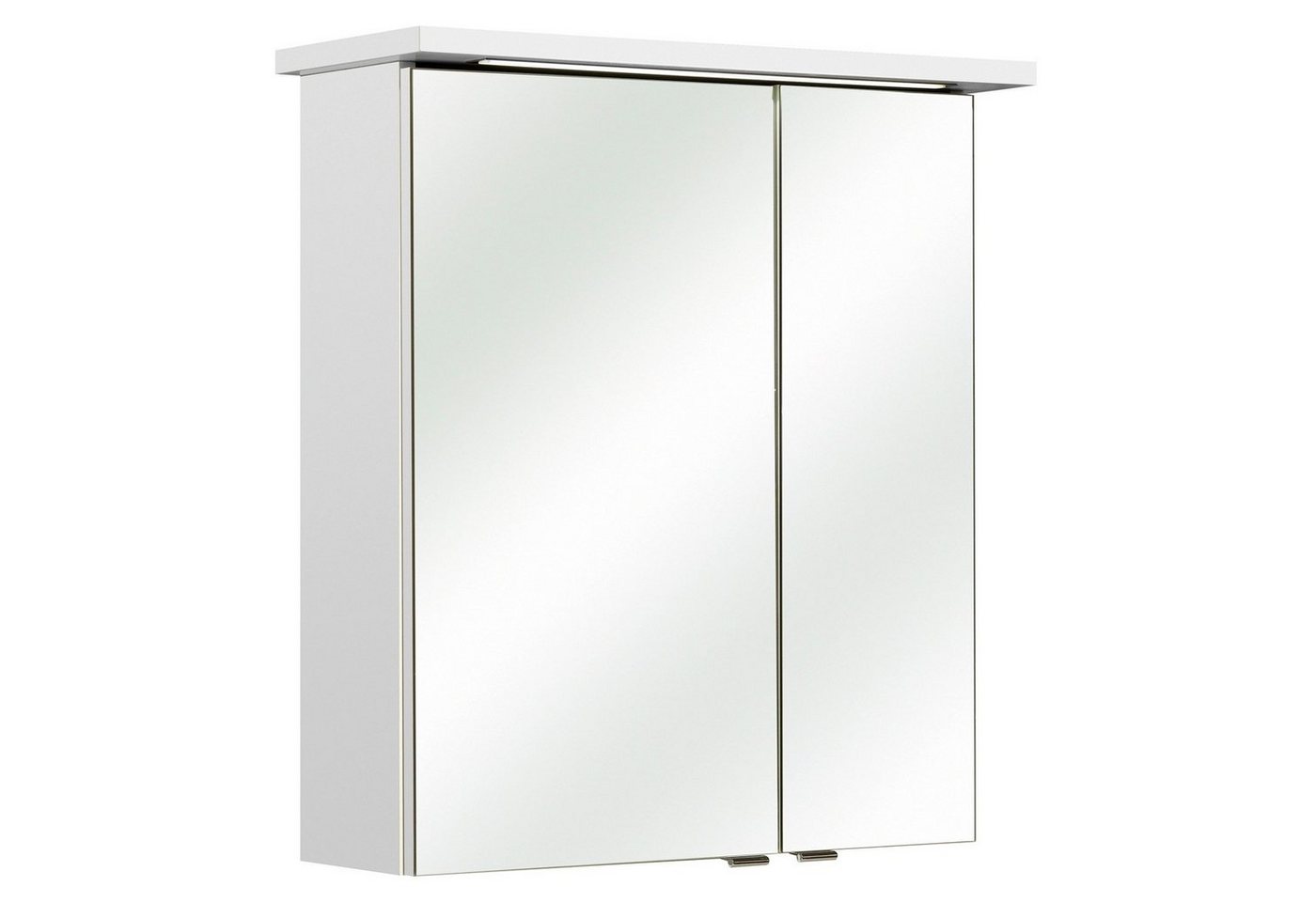 PELIPAL Spiegelschrank GERD, B 60 cm, Weiß Hochglanz, mit LED-Beleuchtung von PELIPAL