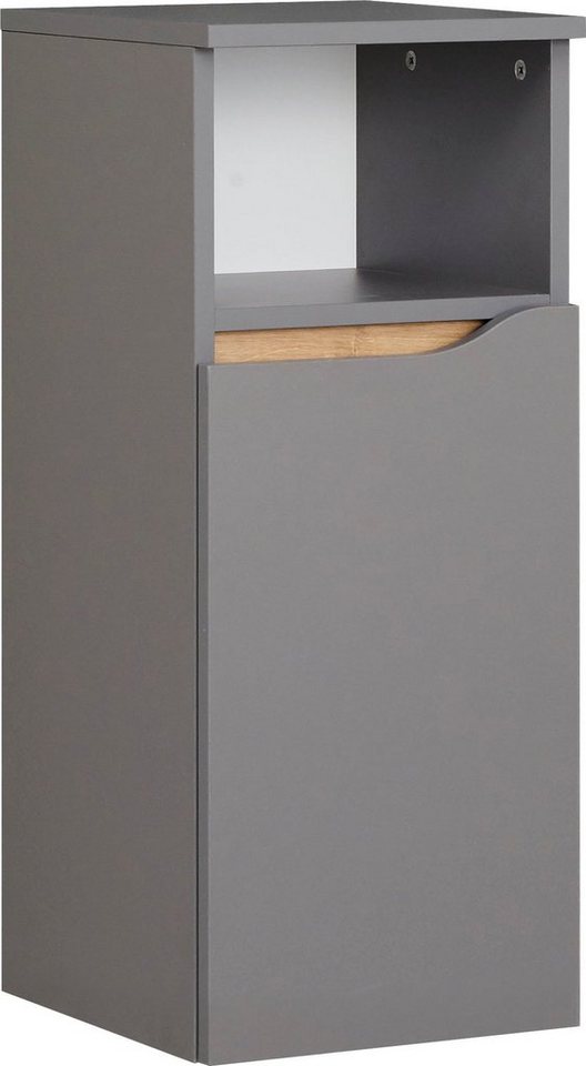 Saphir Unterschrank Quickset Badschrank mit 1 Tür, 1 Einlegeboden, 30 cm breit Badezimmer-Unterschrank inkl. Türdämpfer, grifflos von Saphir
