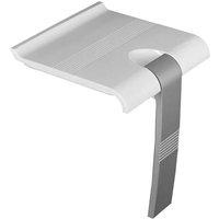 Duschhocker arsis weiß mit grauem Epoxydharzfuß Duschhocker arsis weiß mit grauem Epoxydharzfuß von PELLET