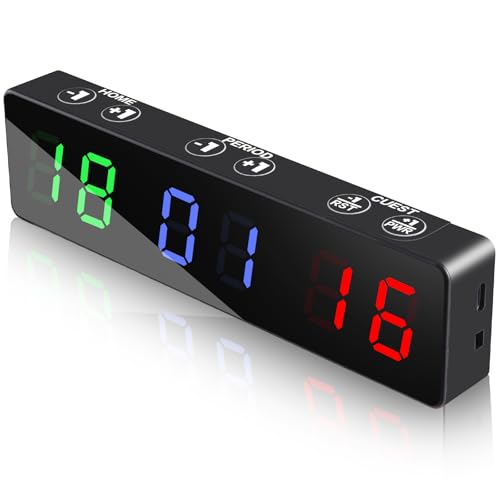 PELLOR Digitale Mini Anzeigetafel, LED Anzeigetafel Elektronisch,Tragbare magnetische elektronische time for Indoor and Outdoor PELLOR Digitale Mini Anzeigetafel, LED Anzeigetafel Elektronisch,Tragbare magnetische elektronische time for Indoor and Outdoor von PELLOR